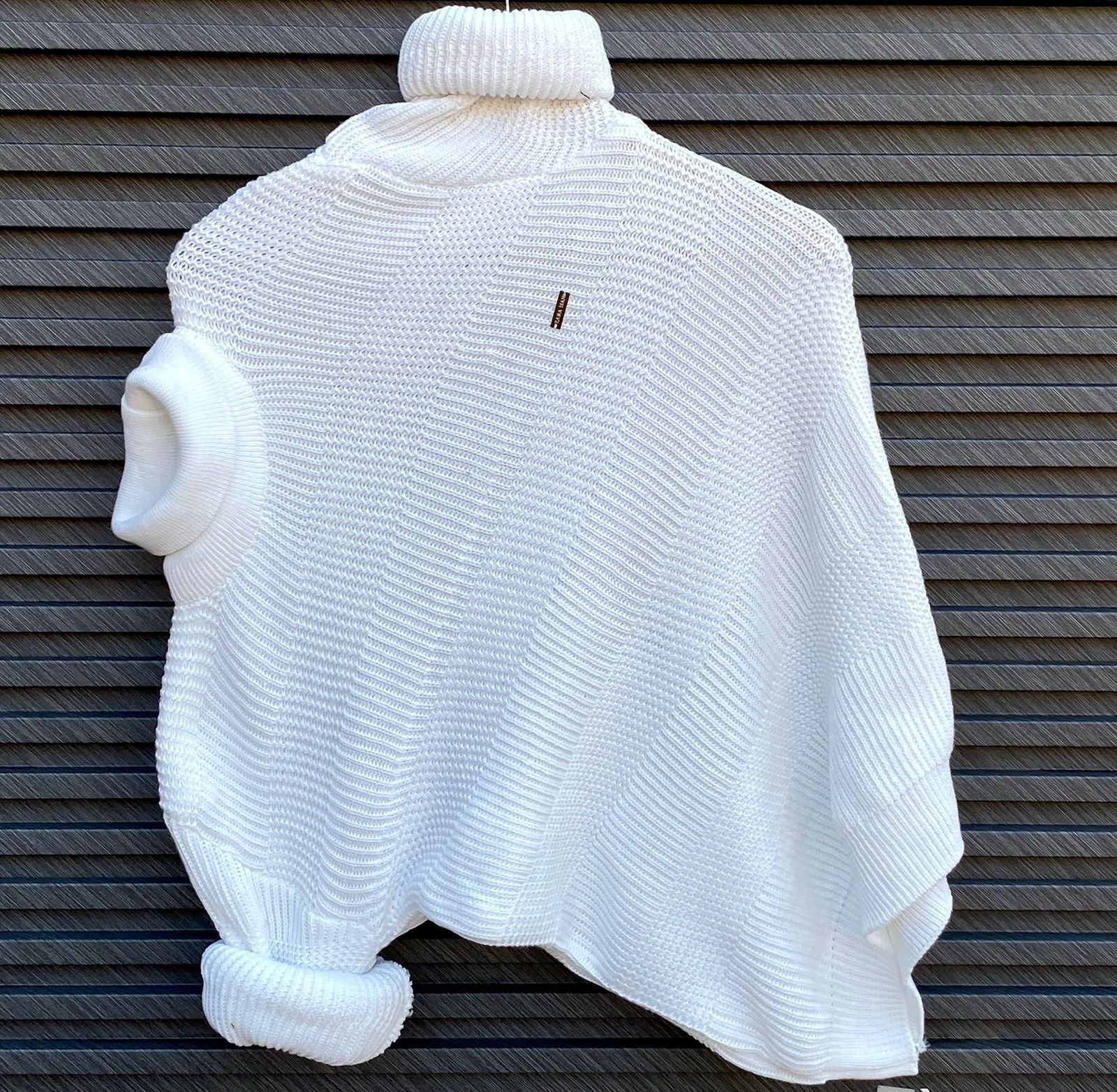 High neck with heavy knitting for men - Image 4