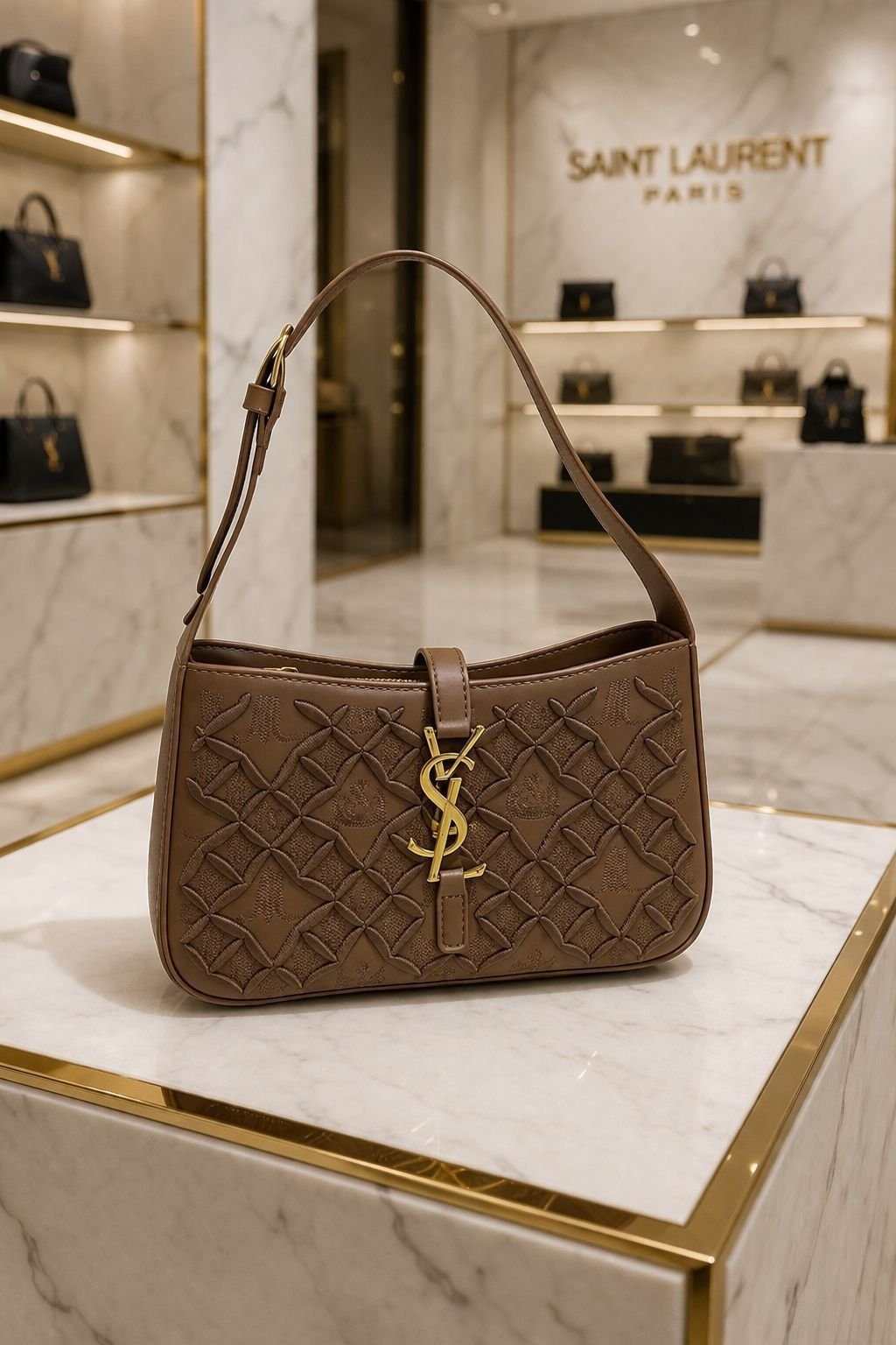 NEW IMPORTED STYLISH BAGUETE BAG - Image 10