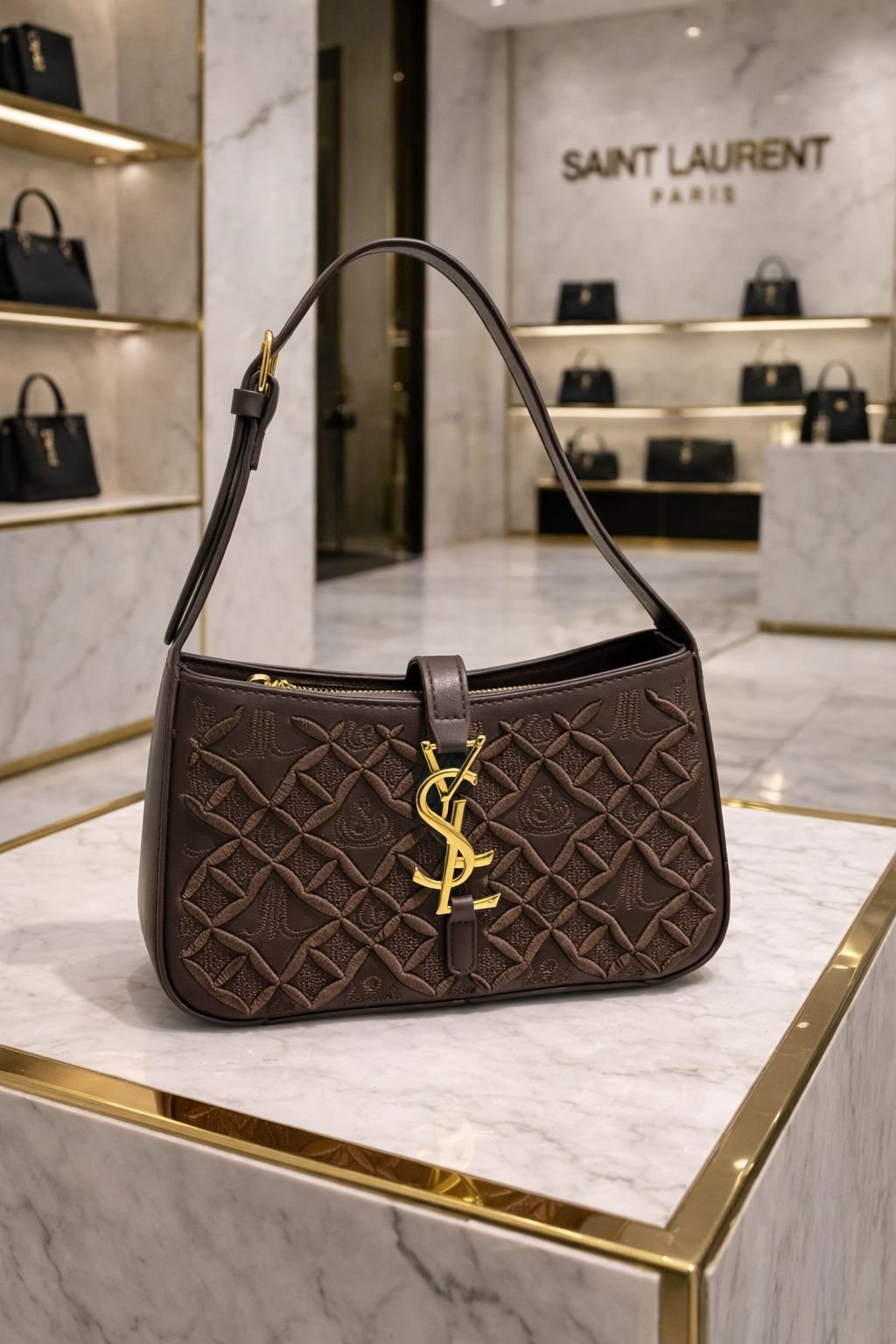 NEW IMPORTED STYLISH BAGUETE BAG - Image 8