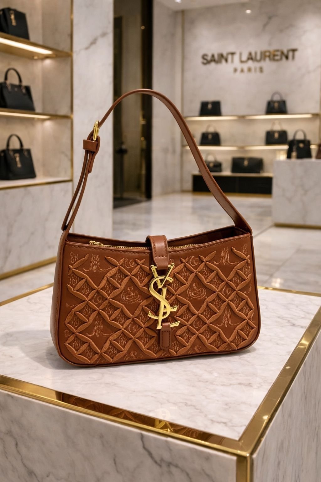 NEW IMPORTED STYLISH BAGUETE BAG - Image 6