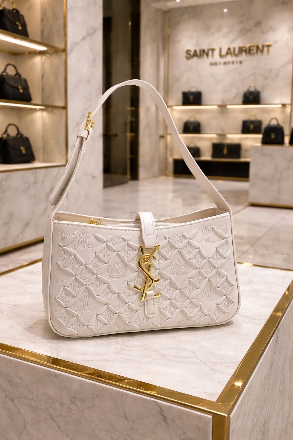NEW IMPORTED STYLISH BAGUETE BAG - Image 4