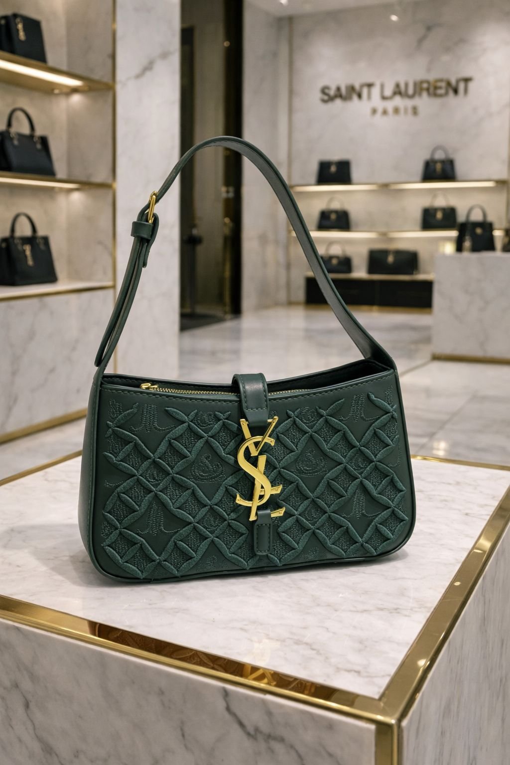 NEW IMPORTED STYLISH BAGUETE BAG - Image 3