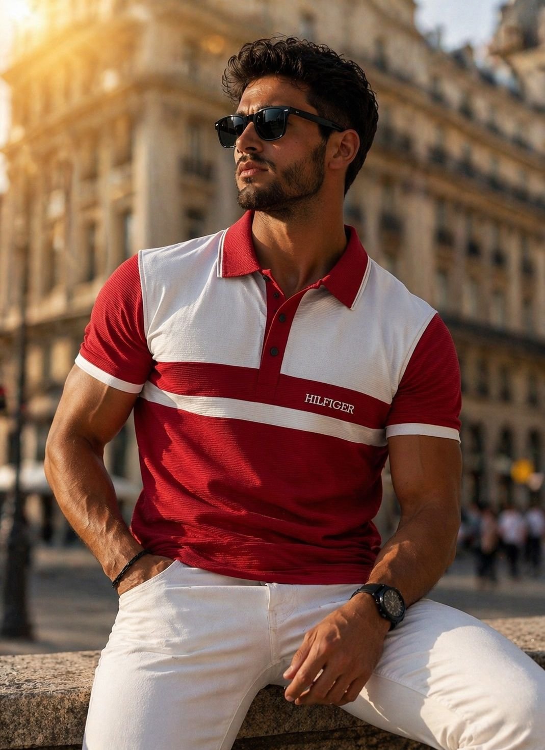 MEN'S POLO T SHIRT HALF Sleeve - Image 5