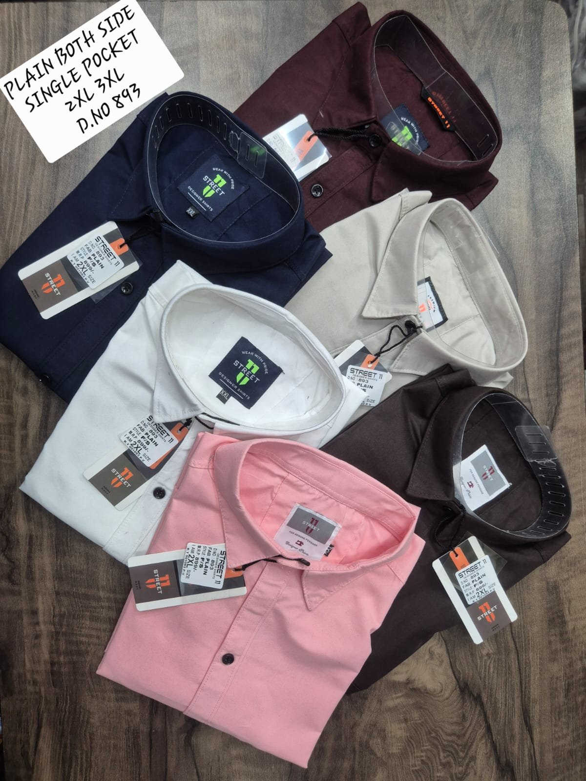 MEN'S PLAIN SHIRT